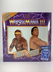 Funko WWE Wrestlemania 3 III T-shirt XL HULK HOGAN ANDRE THE GIANT Display Ring - Picture 1 of 7