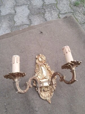 Applique En bronze Doré Vintage Décoration Intérieur  - Photo 1/4