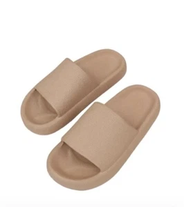 Herren Dicke Leichte Plateau Sandalen EVA Wasserdicht Bequem Sandalen BRAUN - Bild 1 von 1