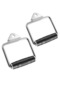 "Máquina de accesorios de mango de cable - mango en D con empuñaduras de goma, longitud de 5,5""" - Imagen 1 de 3
