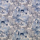 1,35m REST Harry Potter Jersey, niebieski, tkanina licencyjna, 1341290001 (18,52 EUR/m)
