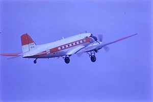 35mm Dia 1969 Douglas DC-3 Aircraft OOAK Mint Rare - Bild 1 von 6