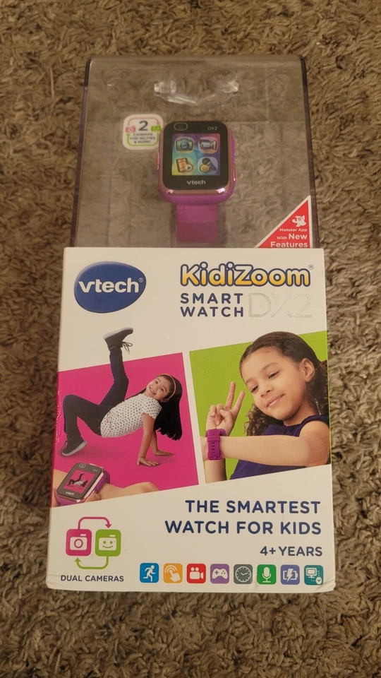 VTech 80-193810 Kidizoom Smartwatch Dx2 Dual Camera - Purple - Image 1 of 1