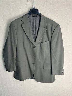 JoS. A. Abrigo deportivo Bank Blazer para hombre 42S oliva 100 % lana 3 botones Foto 1 de 4