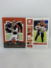 Joe Burrow Lot of 2 - 2020 Chronicles / Chronicles Classics Rookie Bengals RC