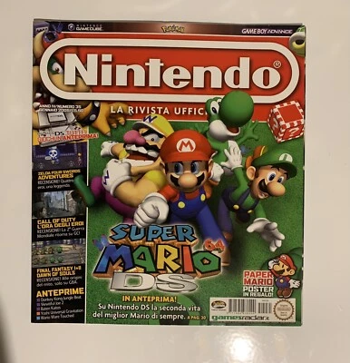  NINTENDO LA RIVISTA UFFICIALE N. 35 Gennaio 2005 Super Mario 64 DS. - Immagine 1 di 2