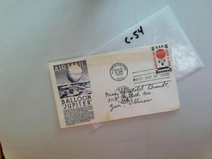 U. S. FDC - C-54 - Air Mail - unsigned cachet - comb. shipping! - Picture 1 of 1