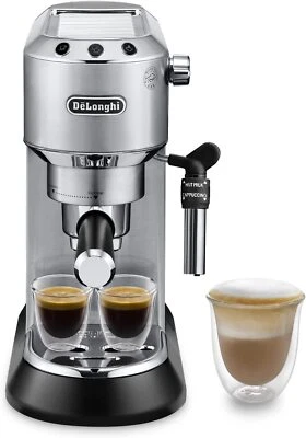 De'Longhi EC 685.M Dedica Silber Siebträgermaschine Espressomaschine  - Bild 1 von 4