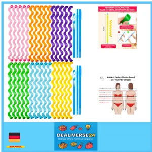 Haarwickler Spiralen 80+ – Lockendes Styling | 20 Stück - Bild 1 von 8