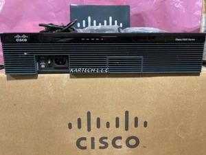 Cisco 2911/K9 - Router ios-15.7 W/ CISCO PWR-2911-POE - Zdjęcie 1 z 8