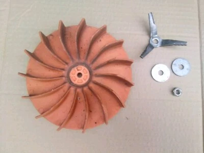 ORIGINAL STIHL SH55 SH85 LAUBBLÄSER LÜFTER UND ZERKLEINERERMESSER - Bild 1 von 3