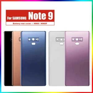 Back Glass Cover Replacement For Samsung Galaxy Note 9 with Lens Replacement - Photo 1 sur 14