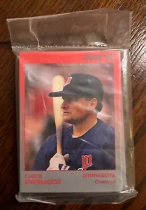 Set 11 carte lucide STAR '92 Chuck Knoblauch The STAR Company SIGILLATO IN FABBRICA - Foto 1 di 3
