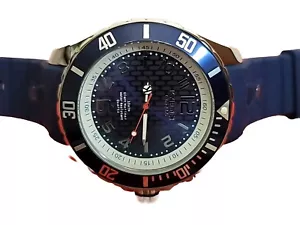 KYBOE! Giant Mariner 55mm, Backlight, Blue/White 10 ATM WR, Men's Watch NWT - Picture 1 of 12