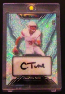 #1020 Clayton Tune 2023 Wild Card Wildchrome #WCS-20 RC Auto 7/10 Cardinals - Picture 1 of 2