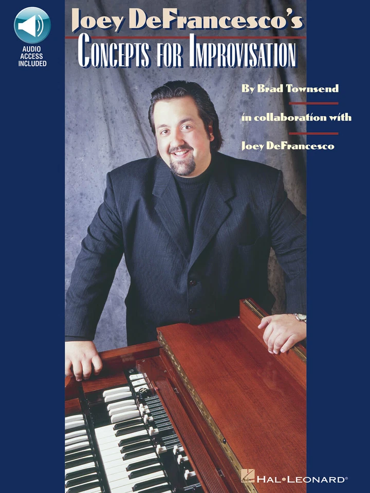 Joey DeFrancesco Concepts Improvisation for Organ Keyboard Jazz Book & Audio - Image 1 of 1