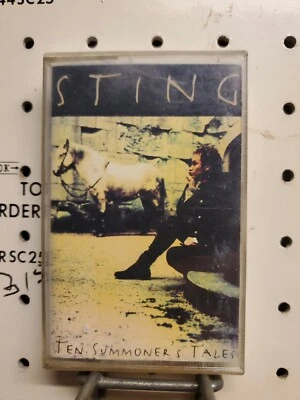 STING Ten Summoner's Tales Cassette Tape  - Image 1 of 4