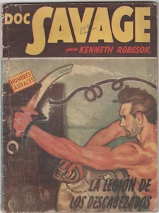 DOC SAVAGE HOMBRES AUDACES MOLINO LA LEGIÓN DE LOS DESCABEZADOS K. ROBESON 1953 - Picture 1 of 1
