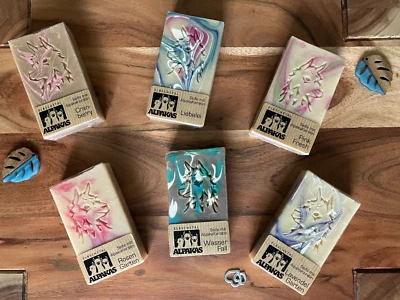 handgesiedete Seife mit Alpaka Keratin Handseife Duschgel mega Duft versch. Sort - Bild 1 von 4