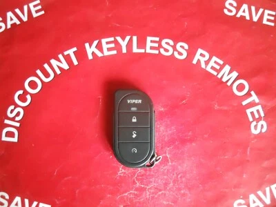 VIPER KEYLESS REMOTE EZSDEI7146 7146V LUZ AZUL 3 BOTÕES BOM ESTADO - Imagem 1 de 2