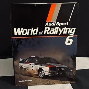 AUDI SPORT WORLD OF RALLYING 6 1983-1984 ANUARIO LIBRO ANUAL WRC HANNU MIKKOLA - Imagen 1 de 8