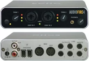 Echo Audiofire 4 Audio Interface Midi, High End Converter - TESTED - Picture 1 of 8