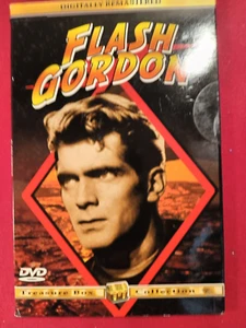 FLASH GORDON DVD NEW TREASURE BOX COLLECTION VINTAGE 1950 CLASSIC DIGITALLY RE - Picture 1 of 5