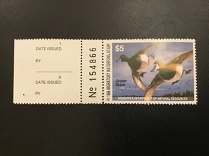 ICOLLECTZONE US 1996 Minnesota 20 with Tab Duck Stamp - Picture 1 of 1