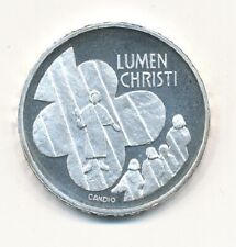 Schweiz Swiss 20 Franken Gedenkmünze Lumen Christi 2000 Silber PP