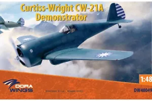 Dora Wings Modelle 1/48 Curtiss Wright CW-21A DEMONSTRATOR - Bild 1 von 3