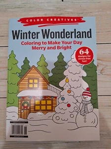 Color Creatives March 2024 Winter Wonderland Magazine Coloring to Make your Day - Picture 1 of 3