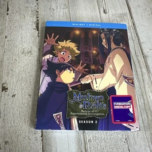 MUHYO & ROJIS BUREAU OF SUPERNATURAL INVESTIGATION S 2 BLU RAY FUNIMATION USA - Imagen 1 de 4