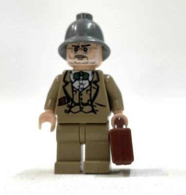 Lego Professor Henry Jones Sr. Minifigura Indiana Jones La Última Cruzada Foto 1 de 4