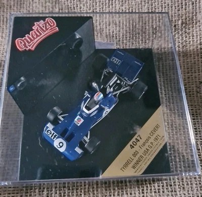 Quartzo 1/43 Tyrrell 003 Francois Cevert Winner USA GP 1971 Model F1 Car 4047 - Image 1 of 2