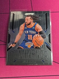 2024 Panini Prizm # 17 Jalen Brunson Dominance New York Knicks M/NM - Bild 1 von 2