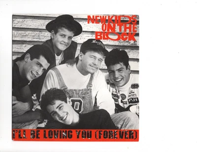 45 rpm - New Kids On The Block – I'll Be Loving You (Forever) - Holland - 1989 Foto 1 de 4