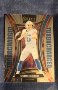 2024 Panini Select - Turbocharged Justin Herbert #9 - Picture 1 of 3
