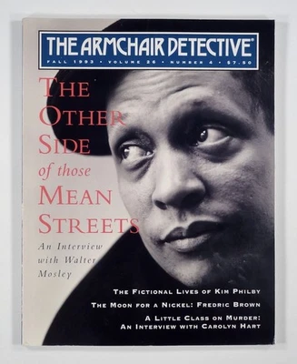 1993 v26n4 ARMCHAIR DETECTIVE Walter Mosley interview KIM PHILPBY Fredric Brown - Image 1 of 4