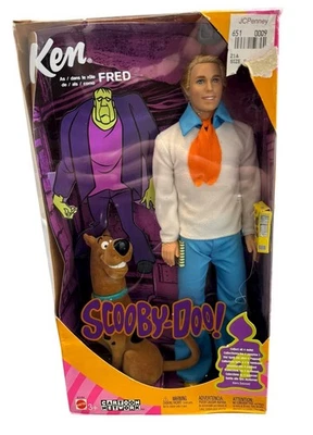Barbie Ken como Fred & Scooby-Doo 2002 de colección perro juguete figura muñeca Foto 1 de 4