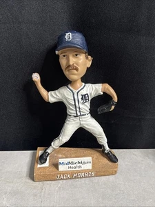 Bobblehead firmado por Jack Morris Great Lakes Loons 1984 Detroit Tigers - Imagen 1 de 14