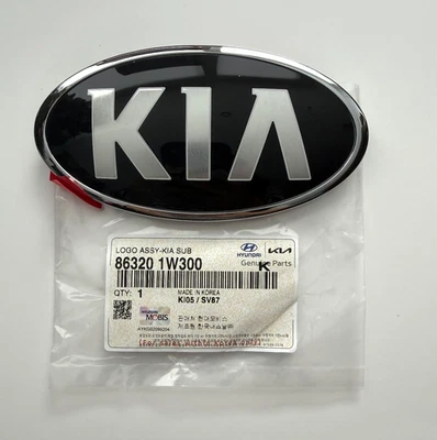 INSIGNIA EMBLEMA TRASERO ORIGINAL OEM KIA 86320-1W300 para KIA RIO 2012-2017 Foto 1 de 3