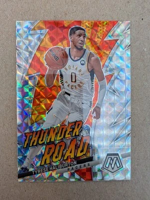 2022-23 Panini Mosaic - Thunder Road Tyrese Haliburton #3 Mosaic Prizm - Image 1 of 3