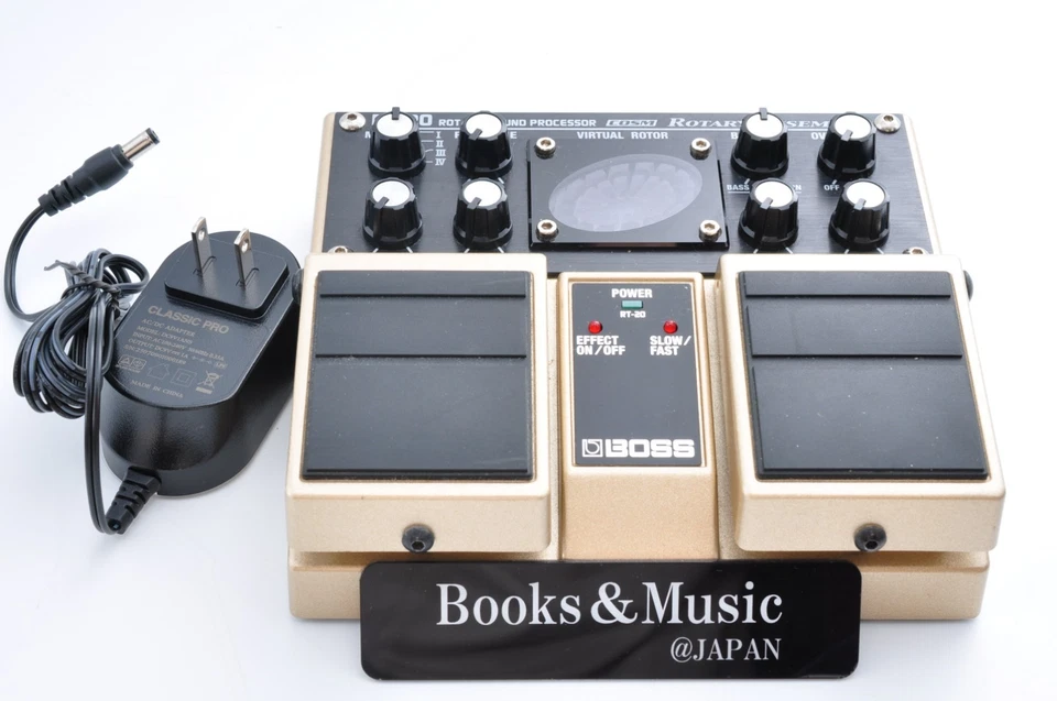 Boss RT-20 Rotary Sound Processor 2013 w/Adapter Working A2D7409 - Image 1 of 4