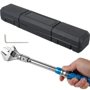 HVAC 5-25NM Adjustable Torque Wrench with 30mm Steel Open End & 9×12mm Interc... - Imagen 1 de 9