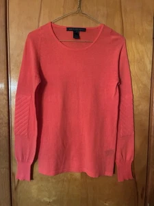 Marc by Marc Jacobs Orange Long Slv Padded Elbow Thin Top Gr. S - Bild 1 von 7