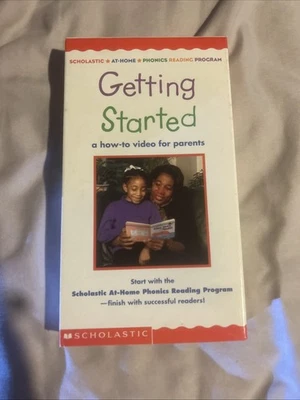 Getting Started a How to Video for Parent Scholastic at Home Reading Program VHS - Image 1 of 2