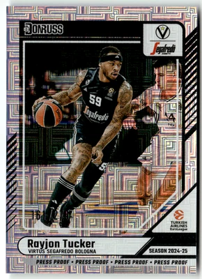 2024-25 Donruss Euroleague Panini No. 28 Rayjon Tucker Mojo 161/275 - Imagen 1 de 2