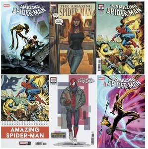 AMAZING SPIDER-MAN #15 (2025) LOT OF 6 REG & VARIANT COVER NM - Bild 1 von 1