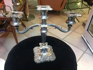 Antique Candlestick IN Metal Old Candlestick - Picture 1 of 10