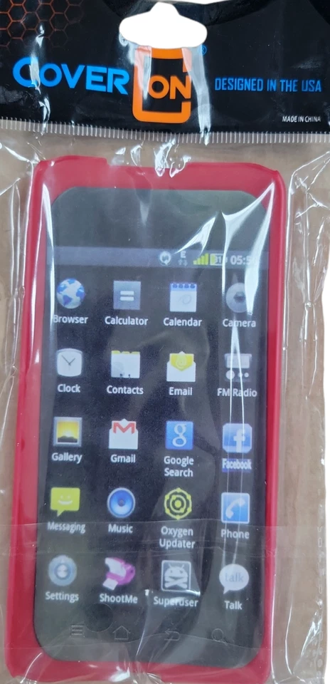 FUNDA PARA CELULAR ASUS ZE500CL ROJA Foto 1 de 2
